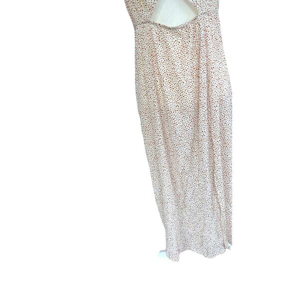 Sanctuary Swim Coverup Dress Womens Large White‎ Brown Strappy 100% Cotton NWT - Picture 11 of 13